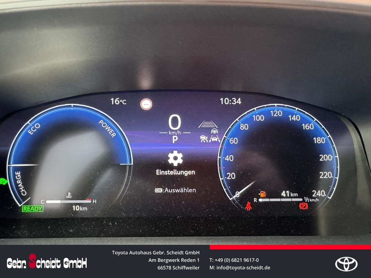 Toyota C-HR 1.8 Hybrid Team Deutschland Navi digitales