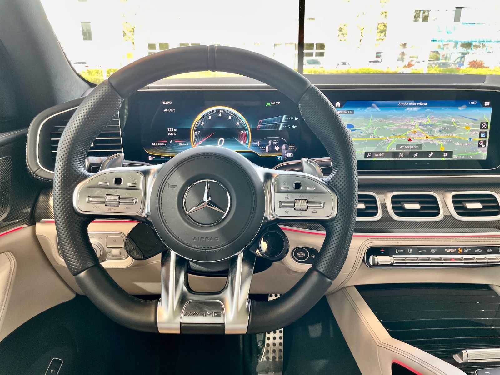 Mercedes-Benz GLE 63S AMG AHK/AMG/Totw/Mbeam/Navi/Pano/PDC