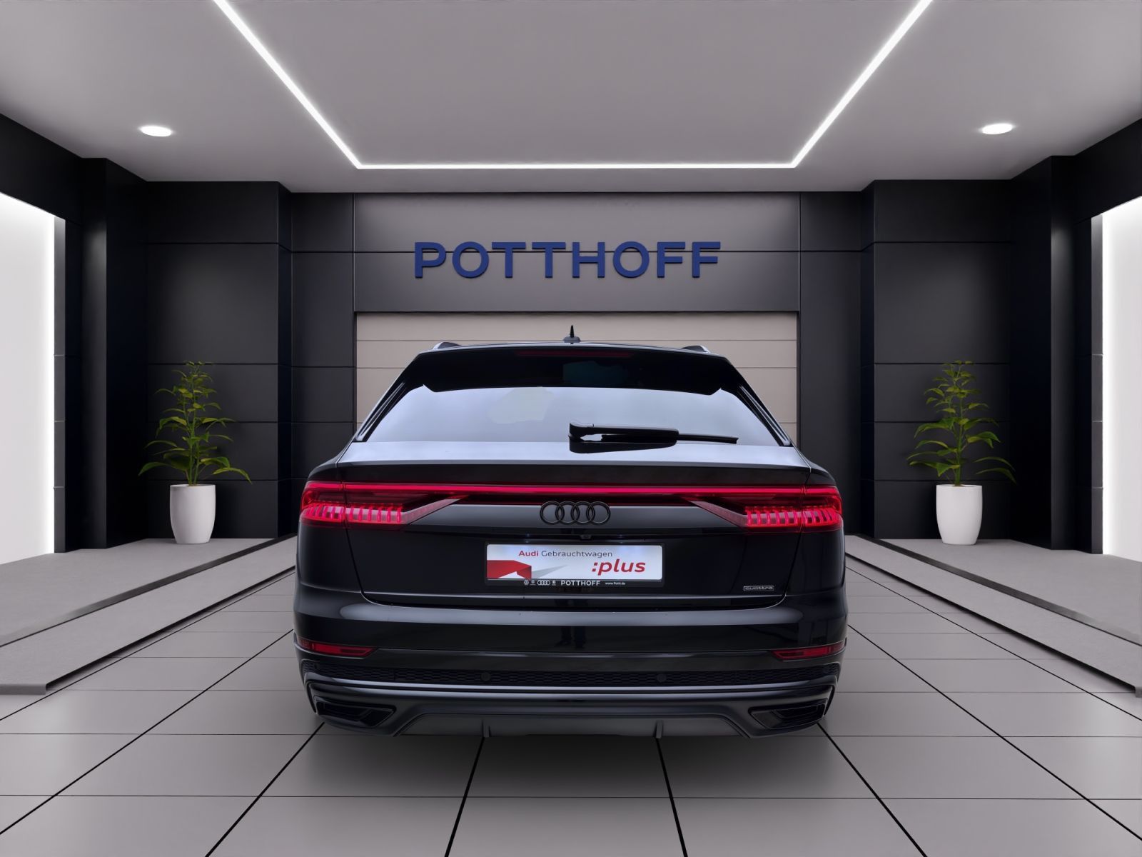 Audi Q8 50 TDI Q S LINE PANO AHK B&O HuD KAMERA