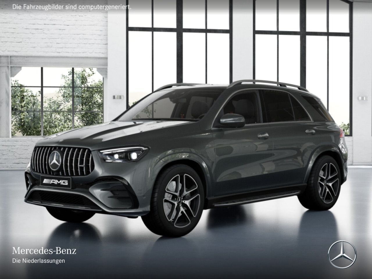Mercedes-Benz GLE 53 4M PANO+360+AHK+MULTIBEAM+21"+SPUR+TOTW