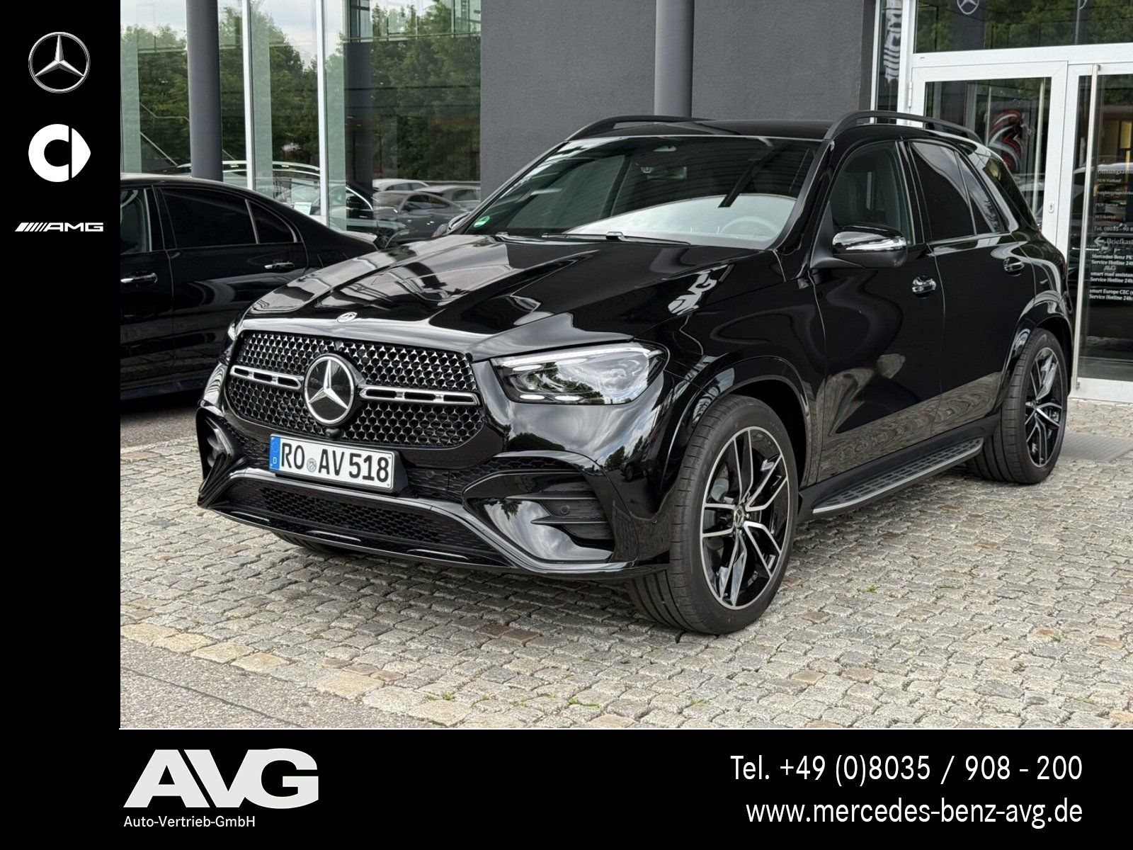 Mercedes-Benz GLE 450 d 4M AMG Pano HuD Stndhzg AHK Air 360°