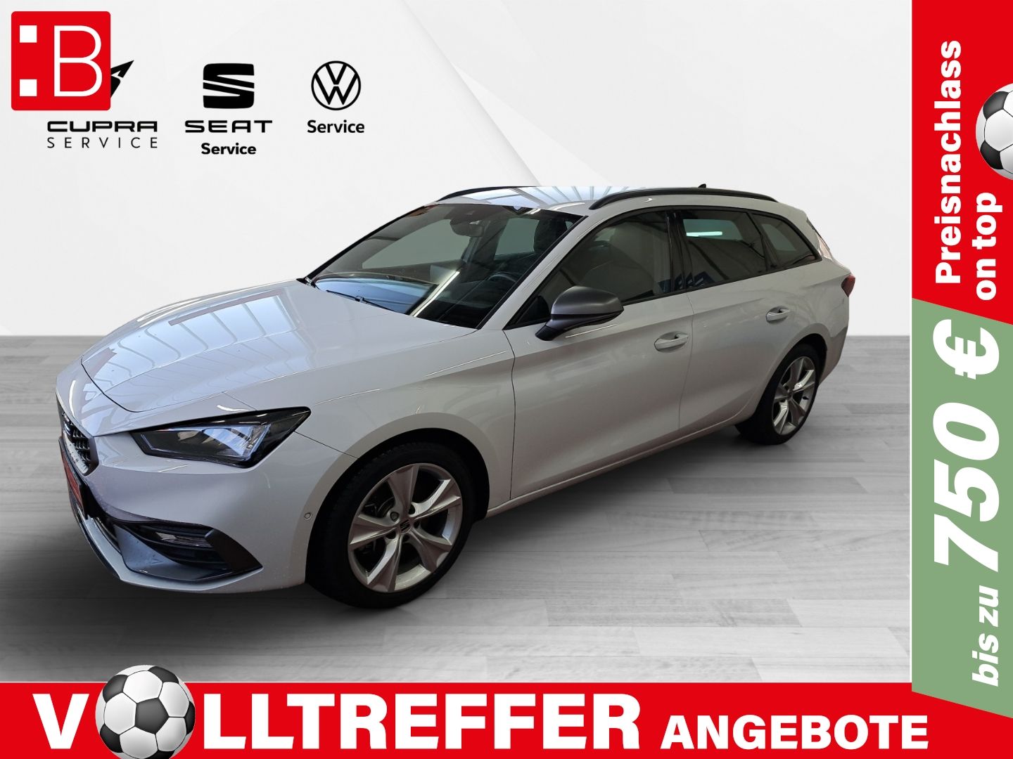 Seat Leon Sp. 2.0 TDI DSG FR ab 169,- EUR mtl. 5000,-