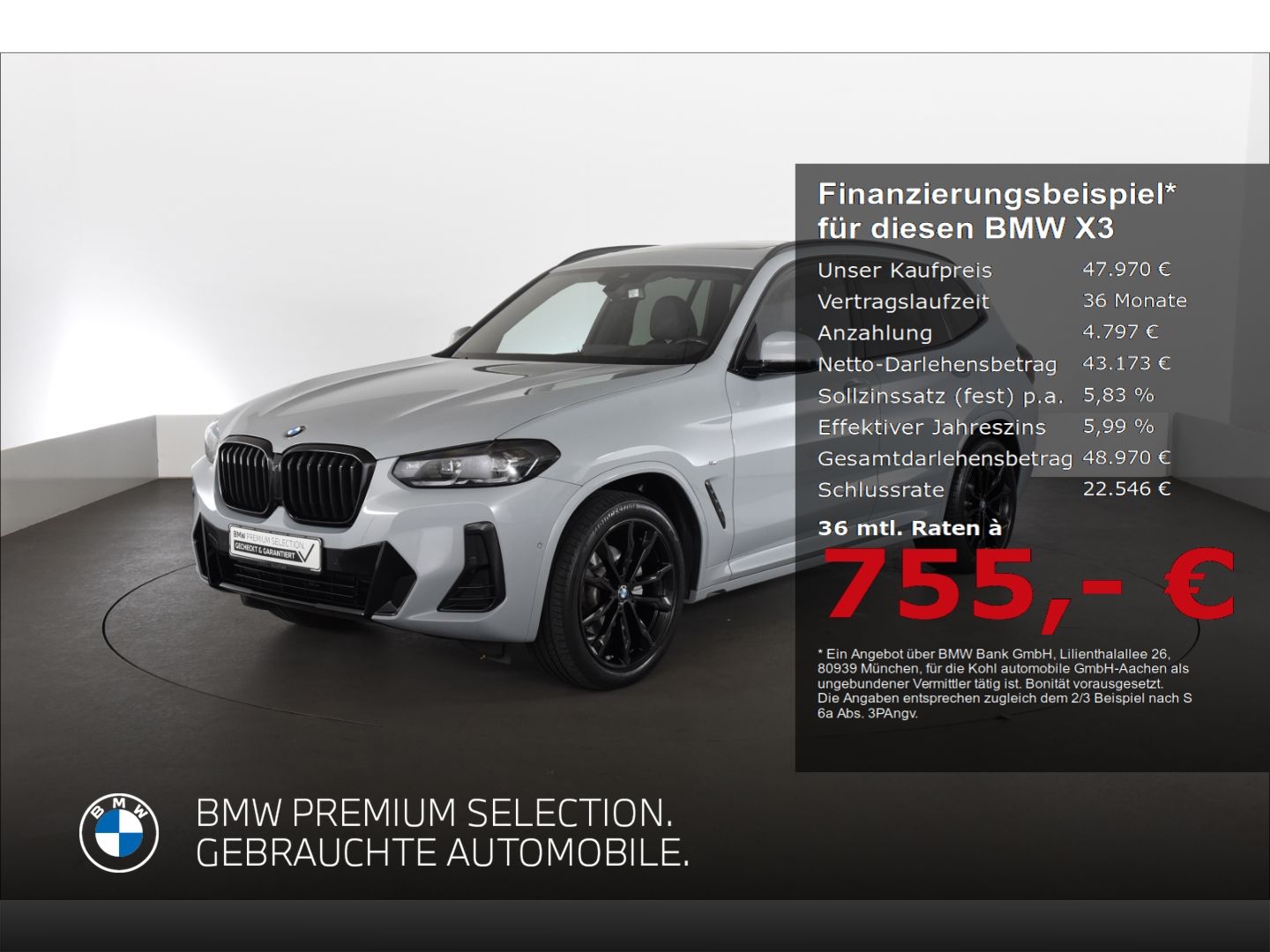 BMW X3 xDrive 20d M Sport Lenkradheizung Panoramadac
