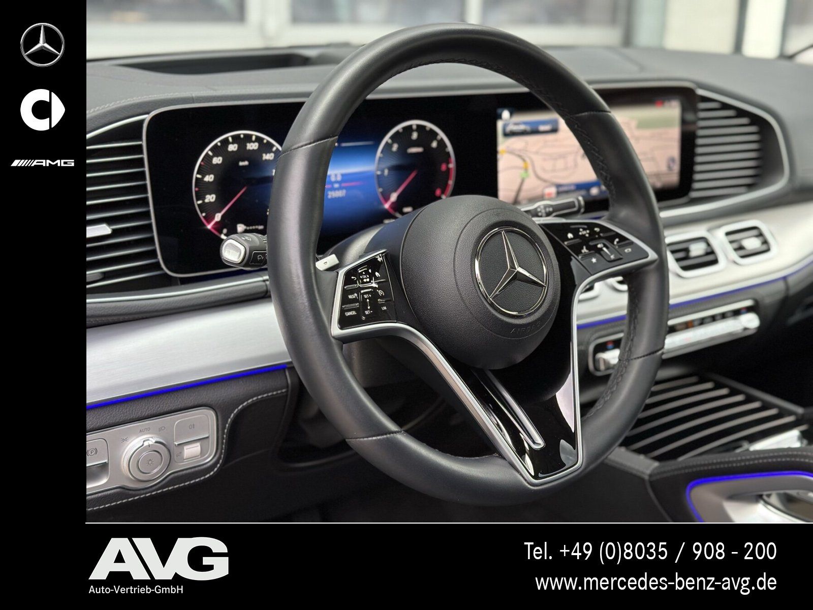 Mercedes-Benz GLE 300 d 4M AMG Pano AHK Burm. Airmatic Night