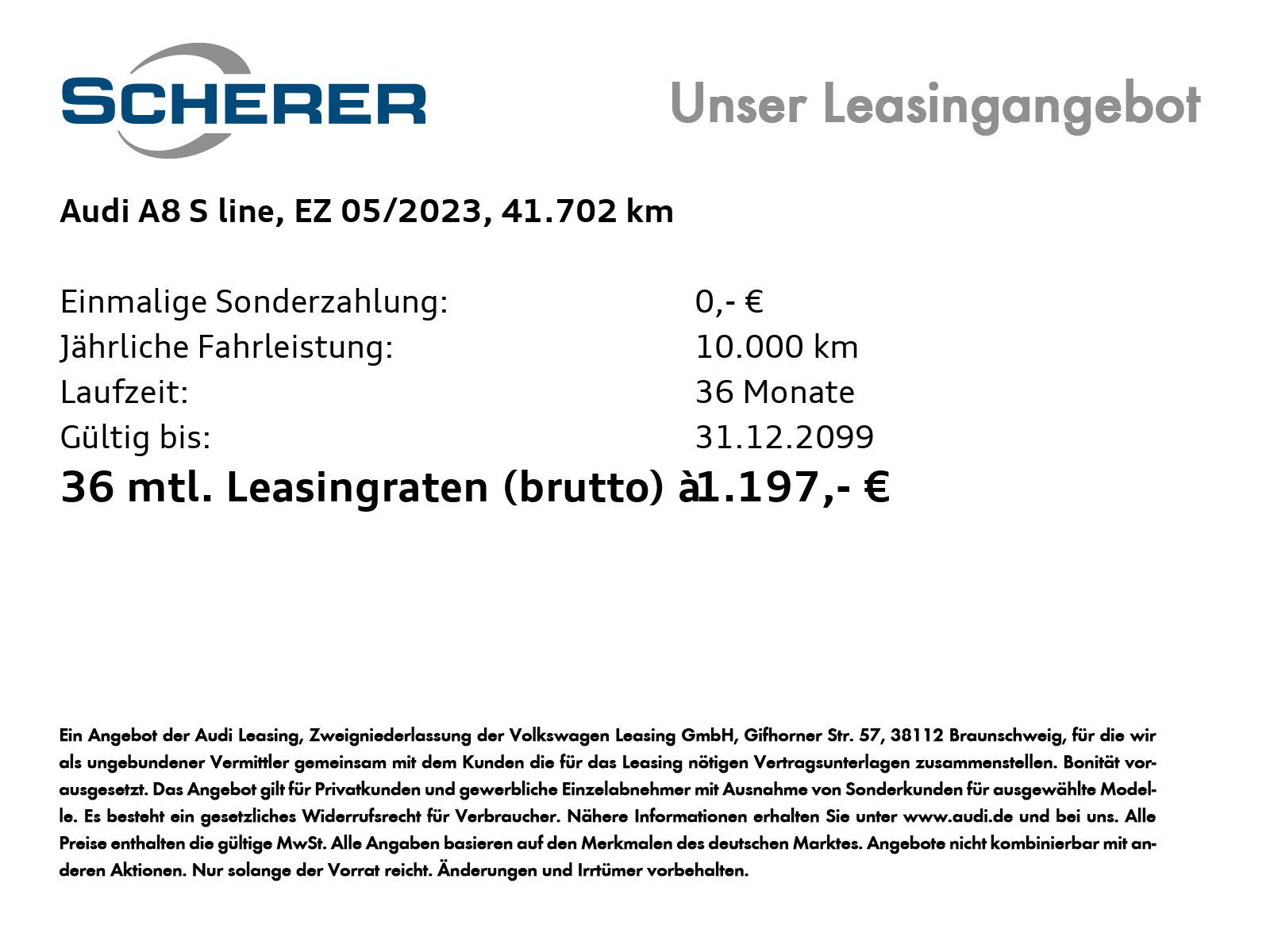 Audi A8 50 TDI quattro S line - Samsaru's Car Outlet