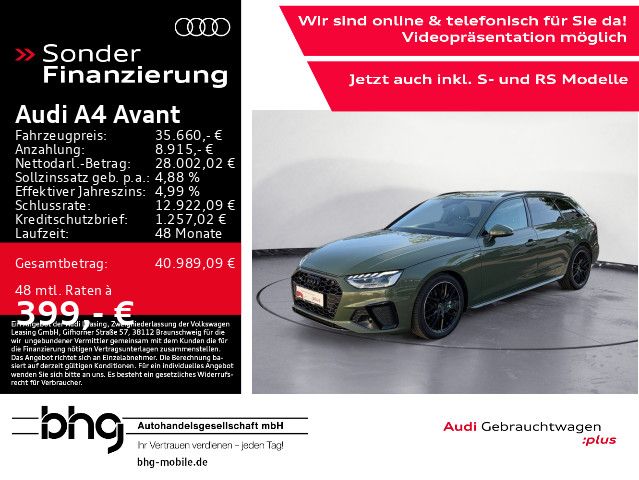 Audi A4 Avant 40 TFSI quattr 40 TFSI quattro S-line M