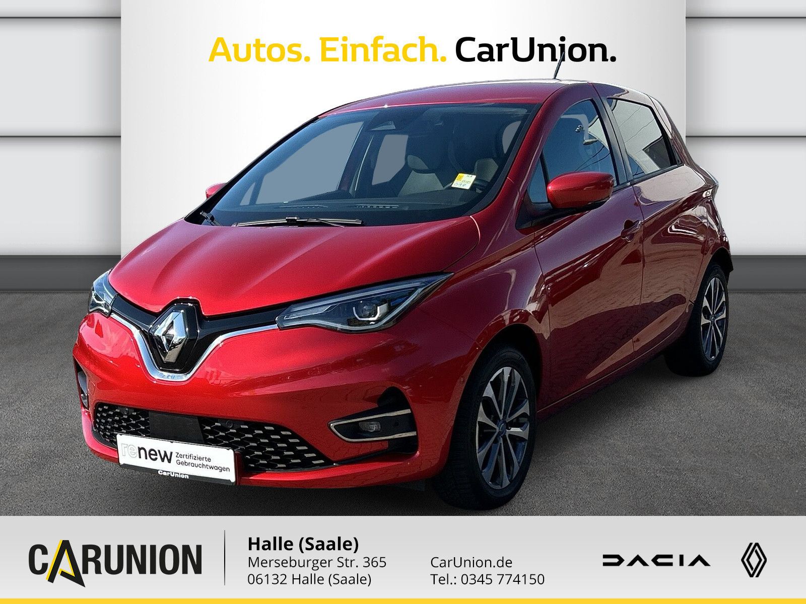 Renault ZOE INTENS R135 Z.E. 50 - Samsaru's Car Outlet