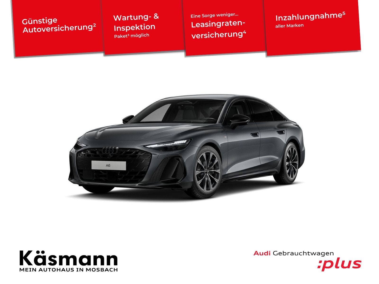 Audi A6 Limousine TFSI qu 2x S line AHK HUD 360° MATR