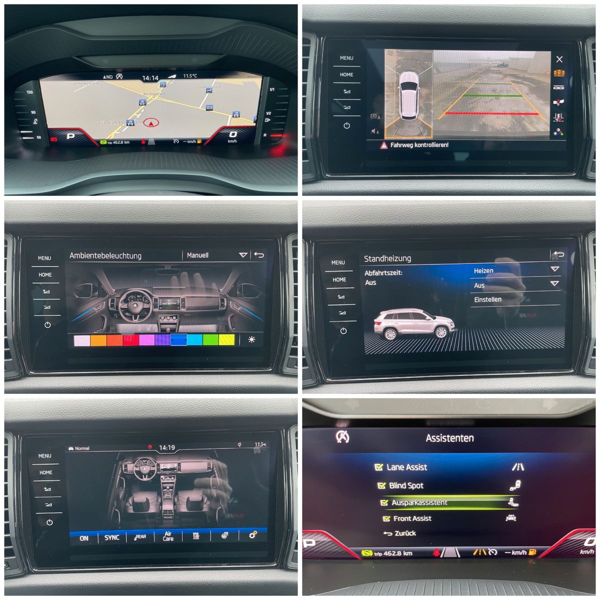 Skoda Kodiaq 2.0 BiTDI 4x4 RS/7Sitze/Pano/AHK/ACC/Memo