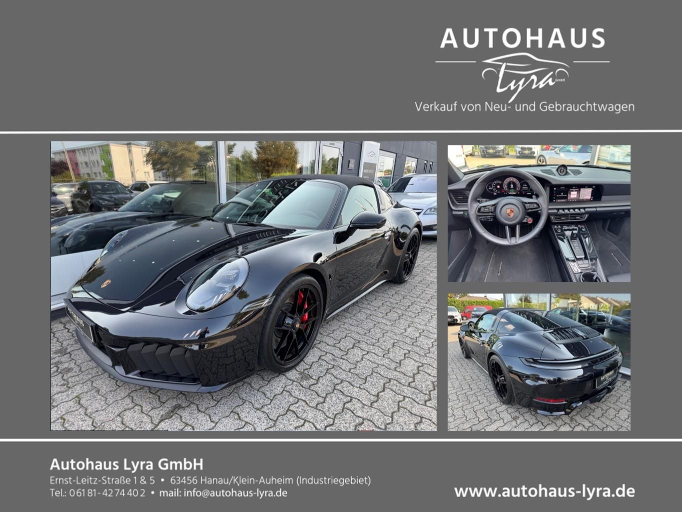 Porsche 992.2 4 GTS Targa*HD-MATRIX*360°KAM*BOSE*LIFT*