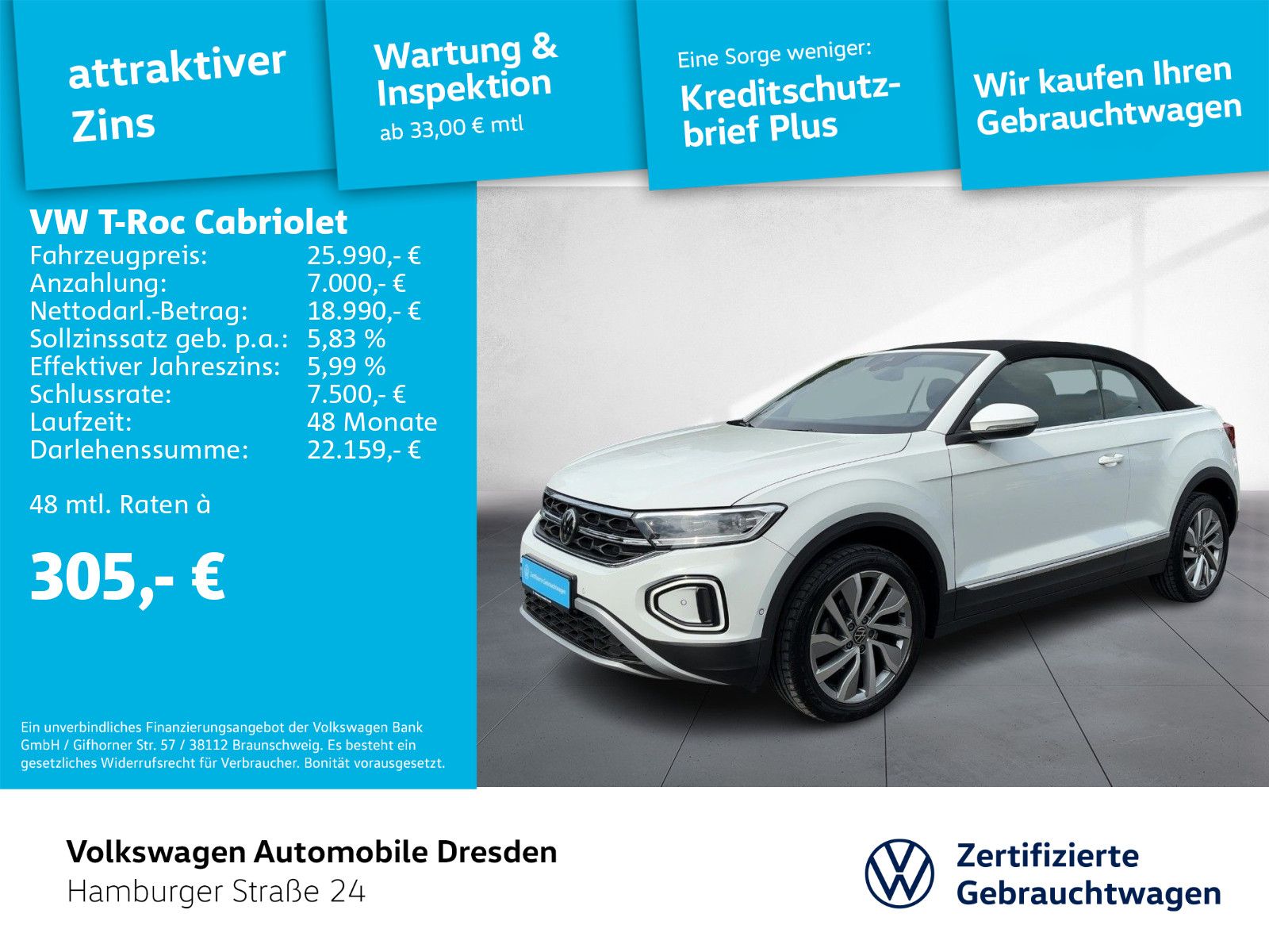 Volkswagen T-Roc Style 1.5 TSI - Samsaru's Car Outlet