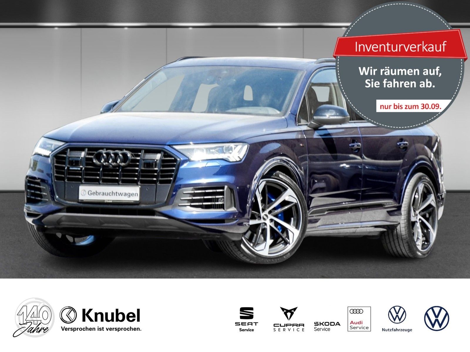 Audi Q7 S line 55 TFSI e Ass+ HDMatrix Pano B&O HuD