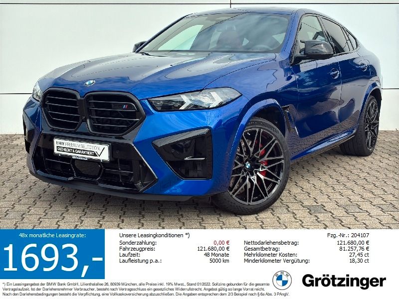 BMW X6 M Competition Pano+H&K+AHK+M Sportabgasanlage