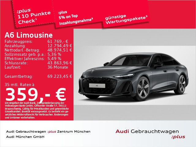 Audi A6 Limousine NEU TFSI qu. S line AHK/B&O/Matrix