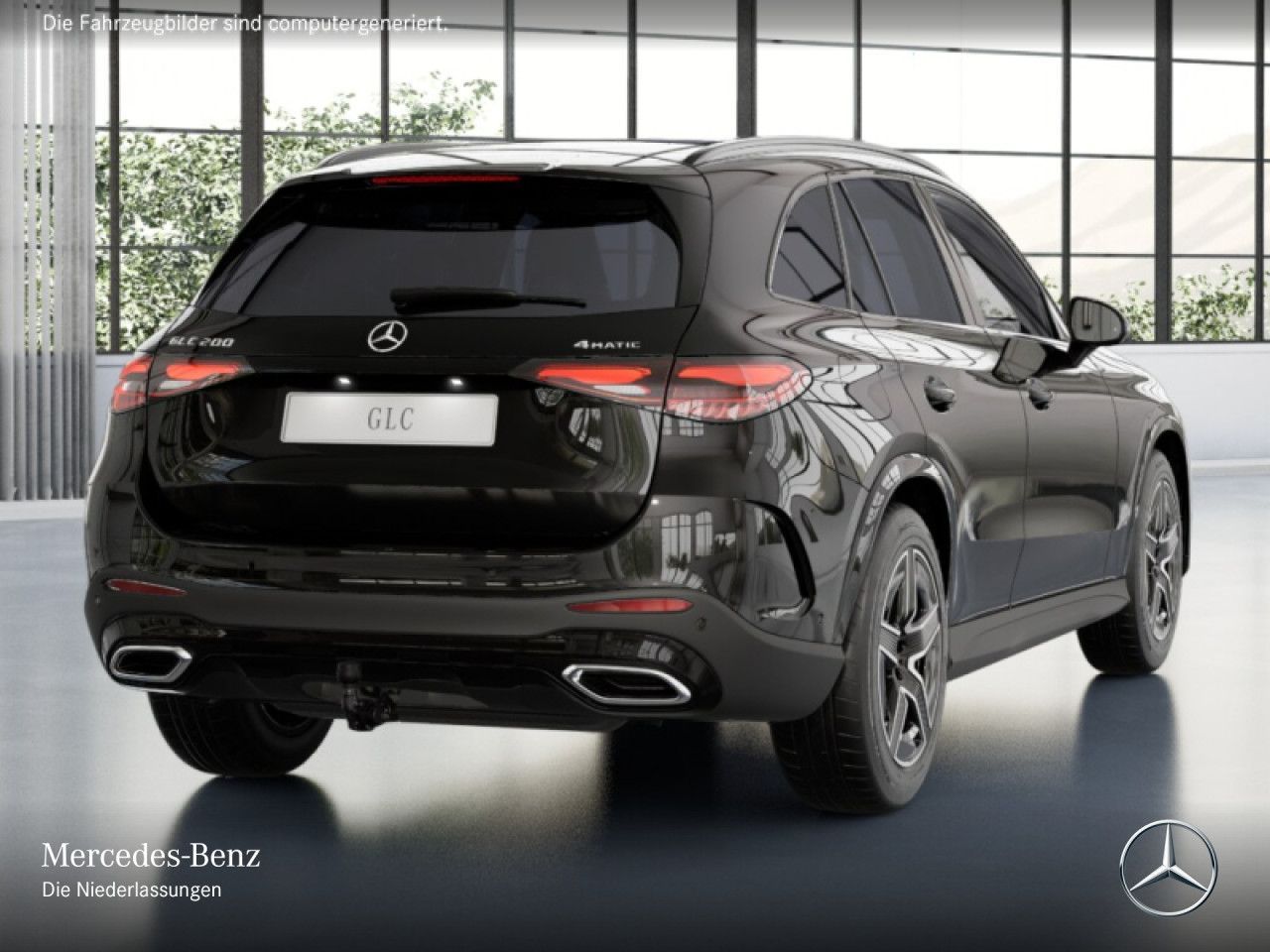 Mercedes-Benz GLC 200 4M AMG+NIGHT+PANO+360+AHK+LED+TOTW+9G