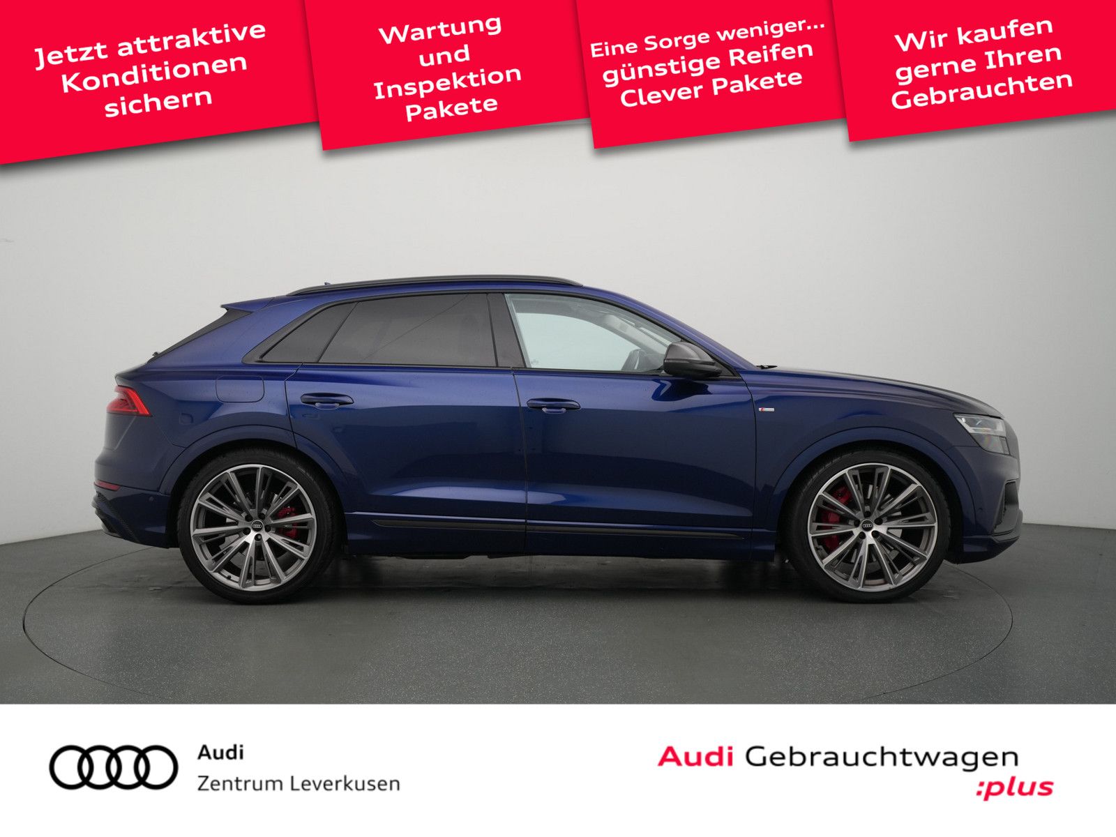 Audi Q8 e quattro S line MASSAGE B&O LUFT AHK LEDER