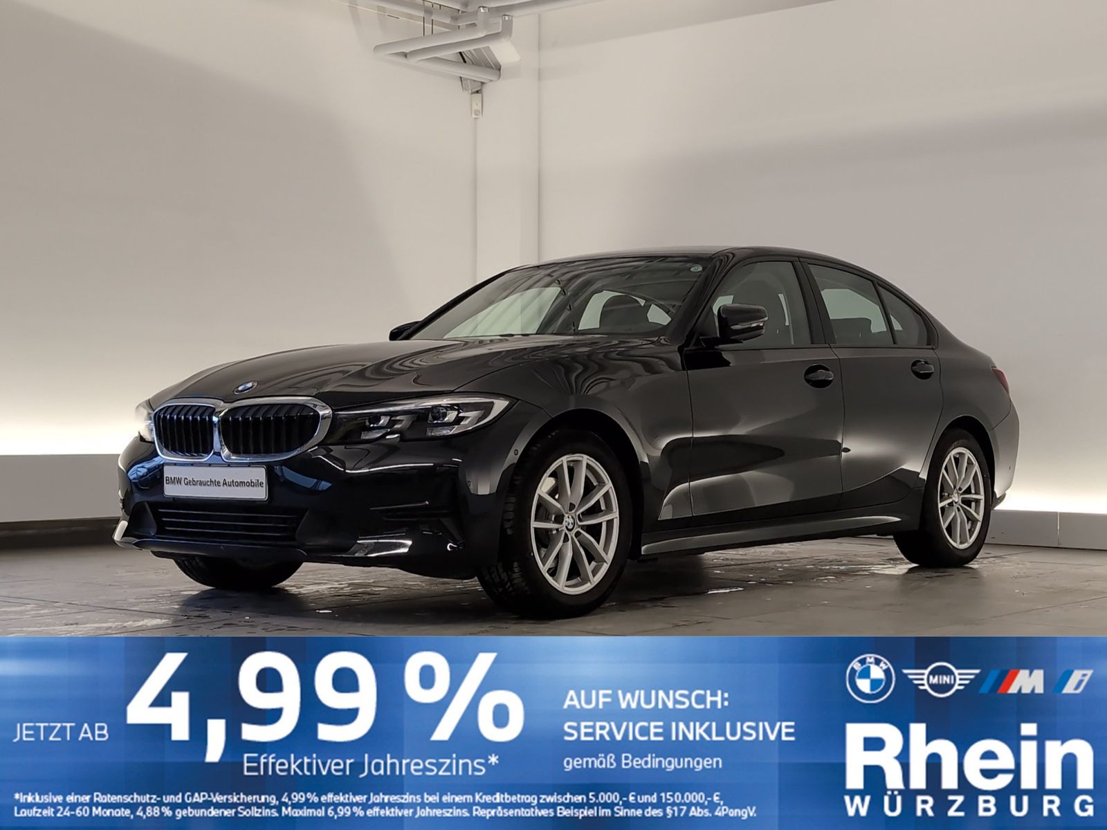 BMW 320d xDrive Limousine Navi/LED/DrAs/PaAs/Sp-Lr