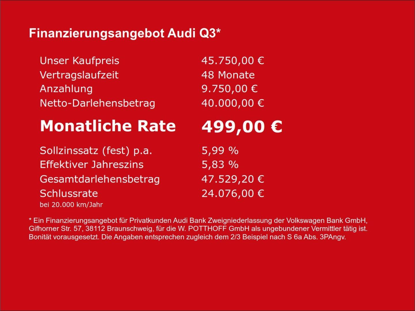 Audi Q3 Sportback 40 TDI Q S LINE - Samsaru's Car Outlet