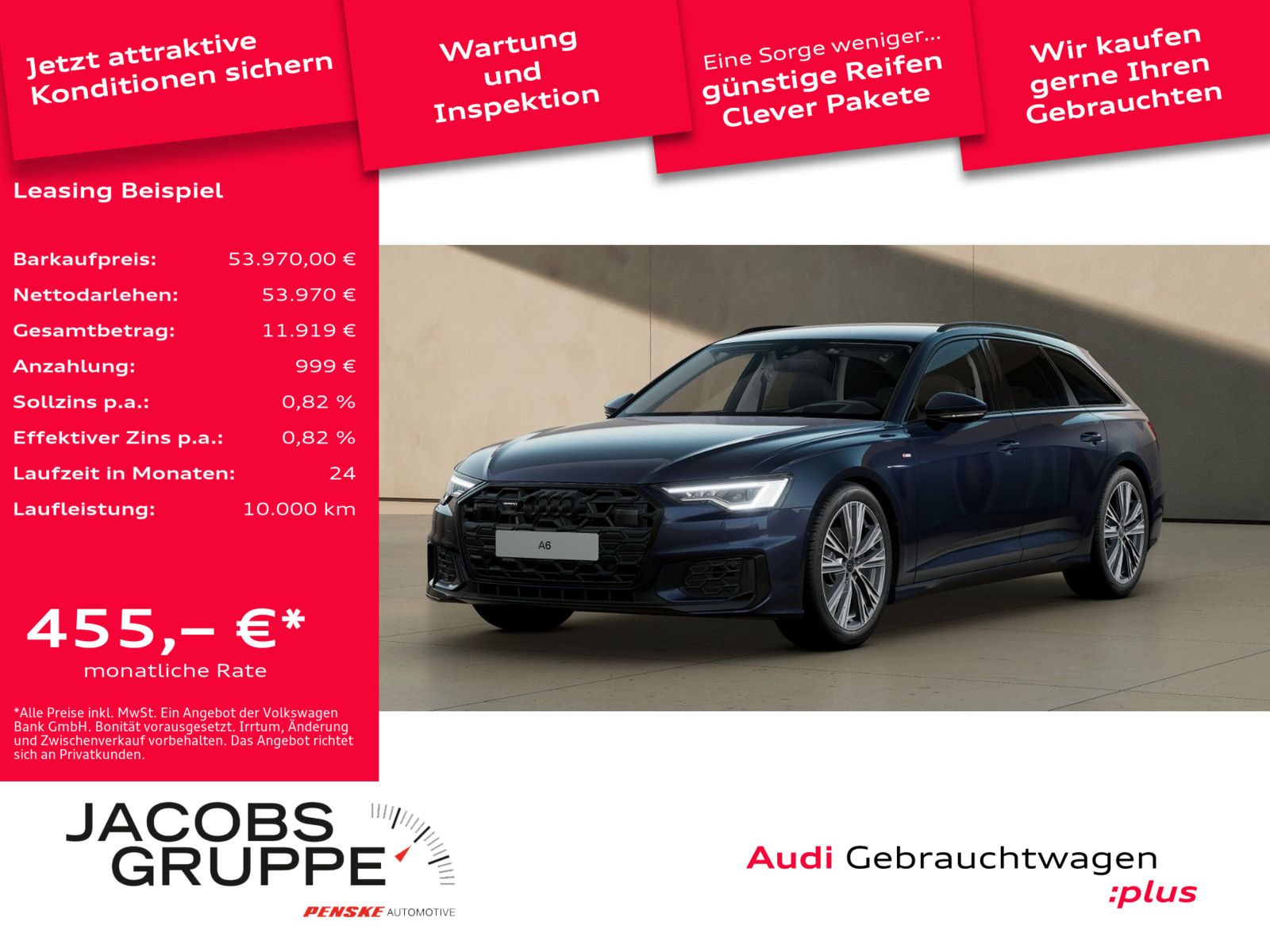 Audi A6 Avant 40 TDI quattro S line - Samsaru's Car Outlet