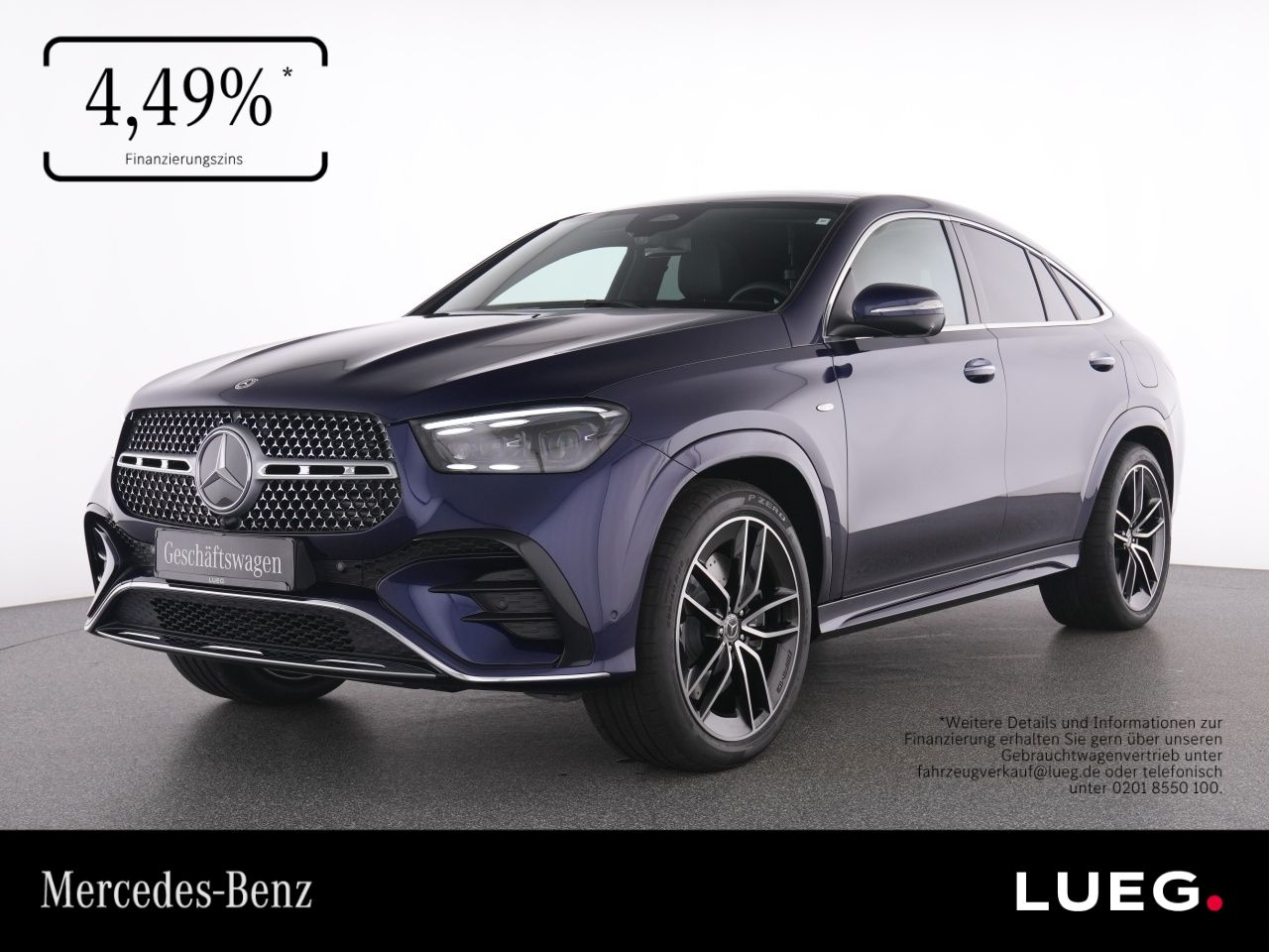 Mercedes-Benz GLE 400 e 4M Coupé AMG+22''+HUD+FAHRASS+DC-LADER