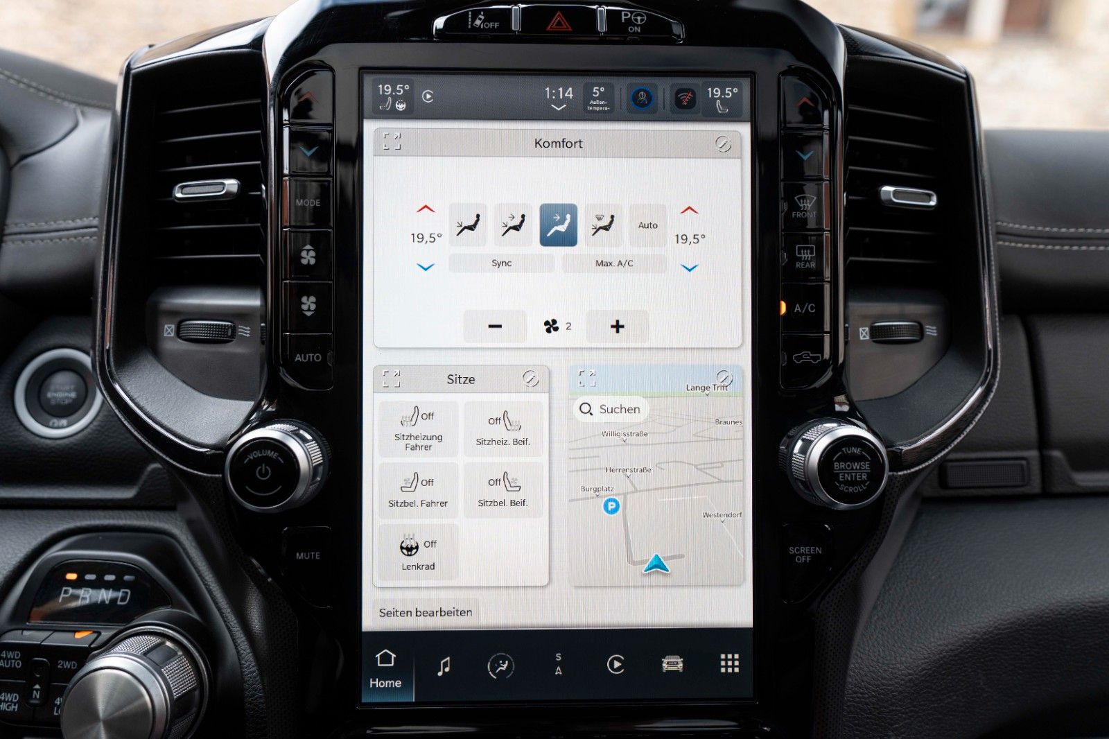 Dodge RAM 5,7L Laramie CC 4X4 360° LED CARPLAY LPG AHK