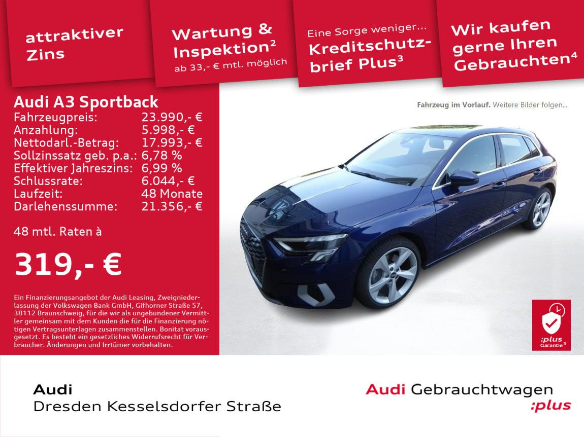Audi A3 Sportback Advanced 35 TFSI - Samsaru's Car Outlet