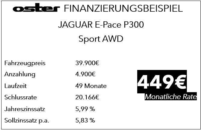 Jaguar E-Pace P300 Sport AWD|Meridian|Pano|Alcantara
