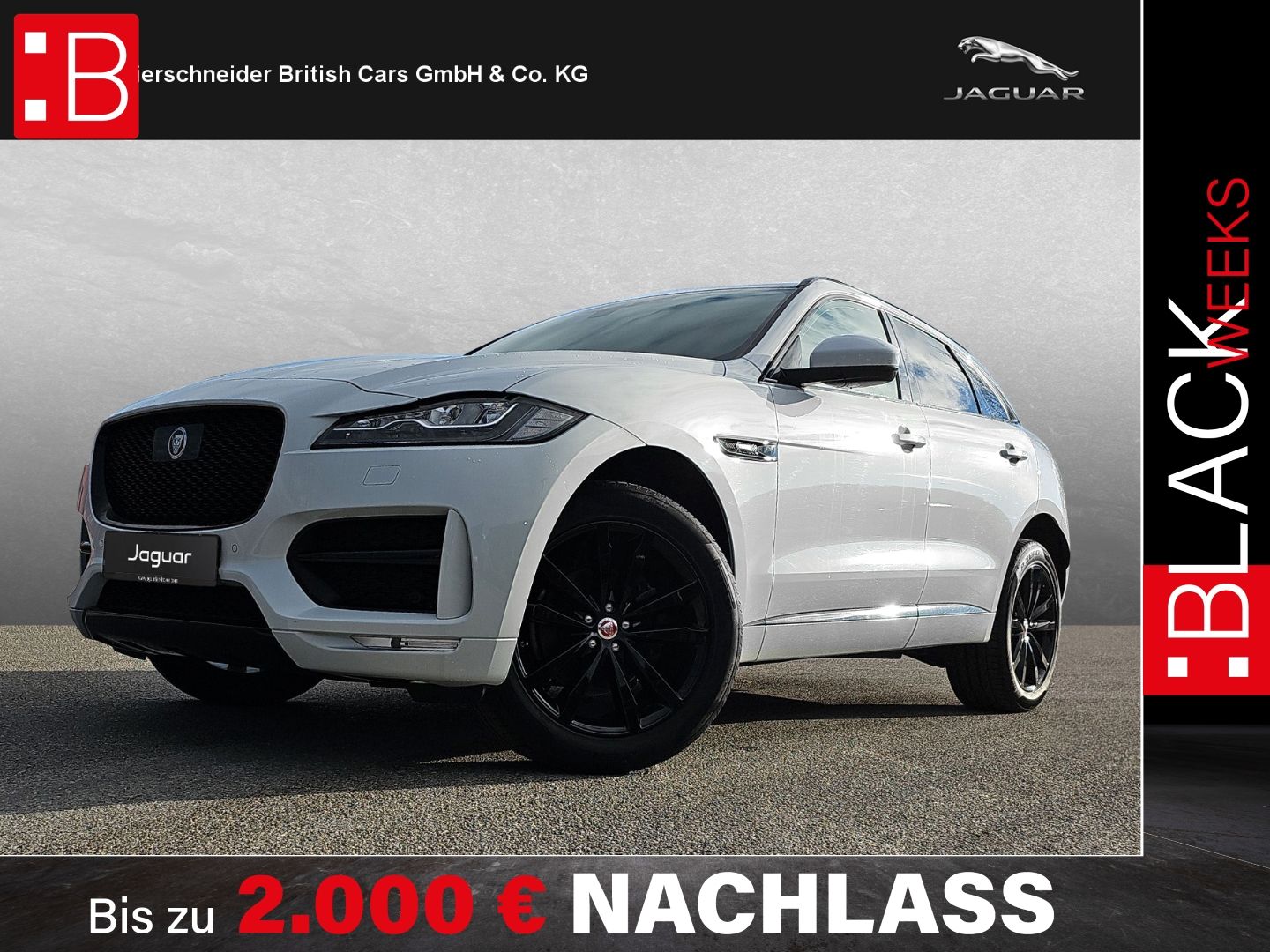 Jaguar F-Pace 20d AWD R-Sport nur Händler  / Export