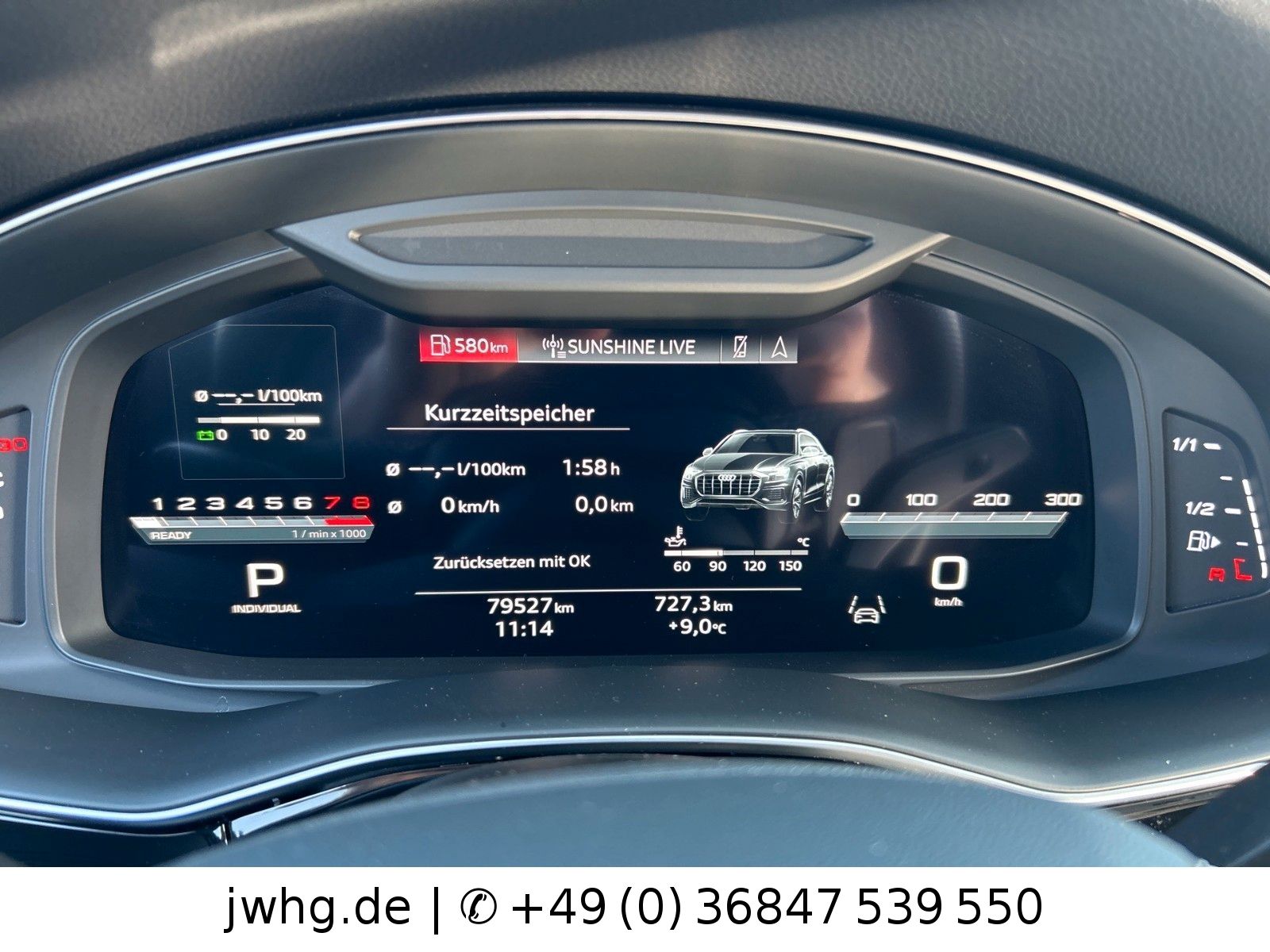 Audi Q8 55TFSI Quattro S-Line|ACC|VCockp|HUD|Memo|21"