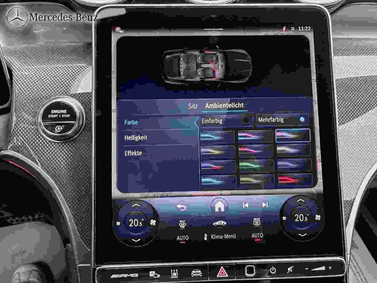 Mercedes-Benz GLC 43 AMG 4M 360°+MBUX+Pano+AHK+HUD+Keyless-GO