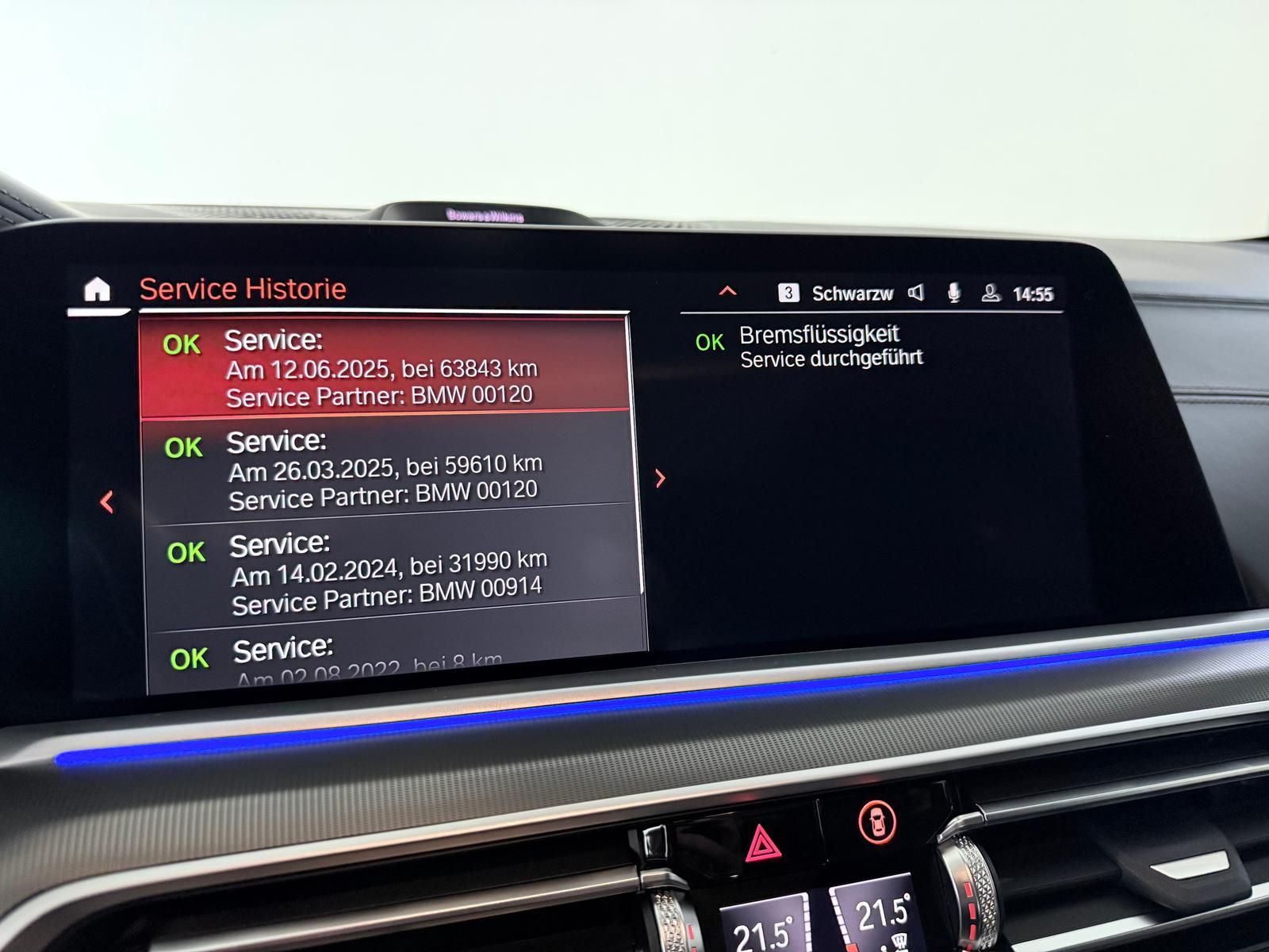 BMW X6 40d xDrive-M Sport/Sky/AHK/360/HUD/B&W/Iconic