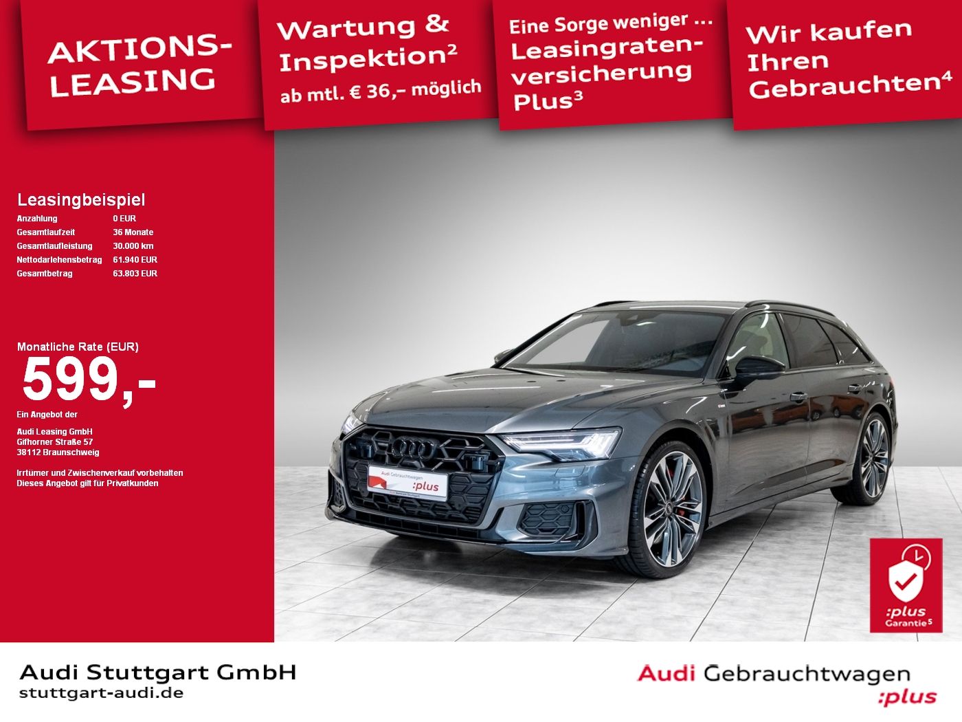 Audi A6 Avant S line 55 TFSI e quattro S tronic - Samsaru's Car Outlet