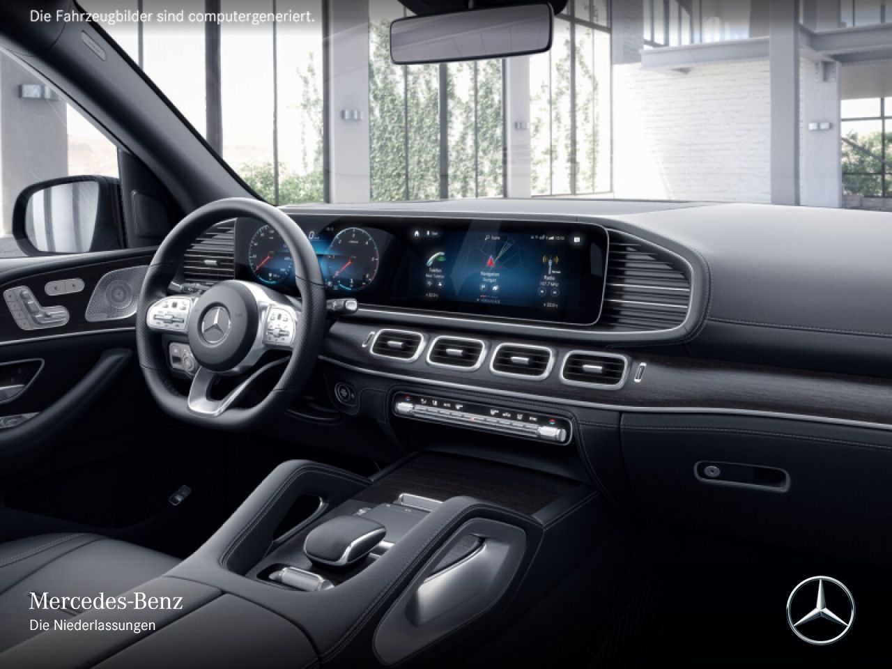 Mercedes-Benz GLE400d4M AMG Dist/Pano/Burme/Airm/Trittb/7.Sitz