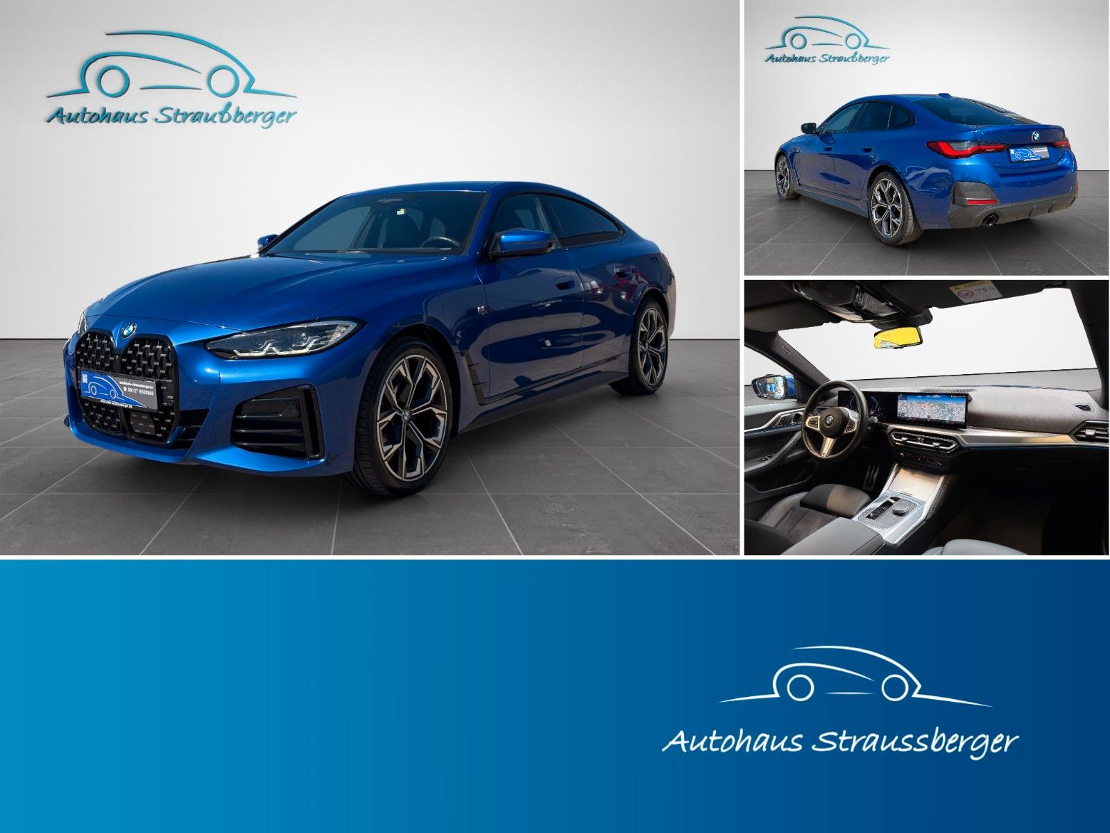 BMW 420d Gran Coupé xDrive M Sport ACC HiFi SHZ 360°
