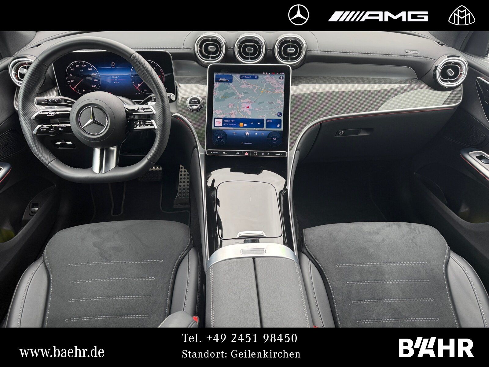 Mercedes-Benz GLC 200 d 4M AMG+Night/MBUX/LED/360°/AHK/LMR19"
