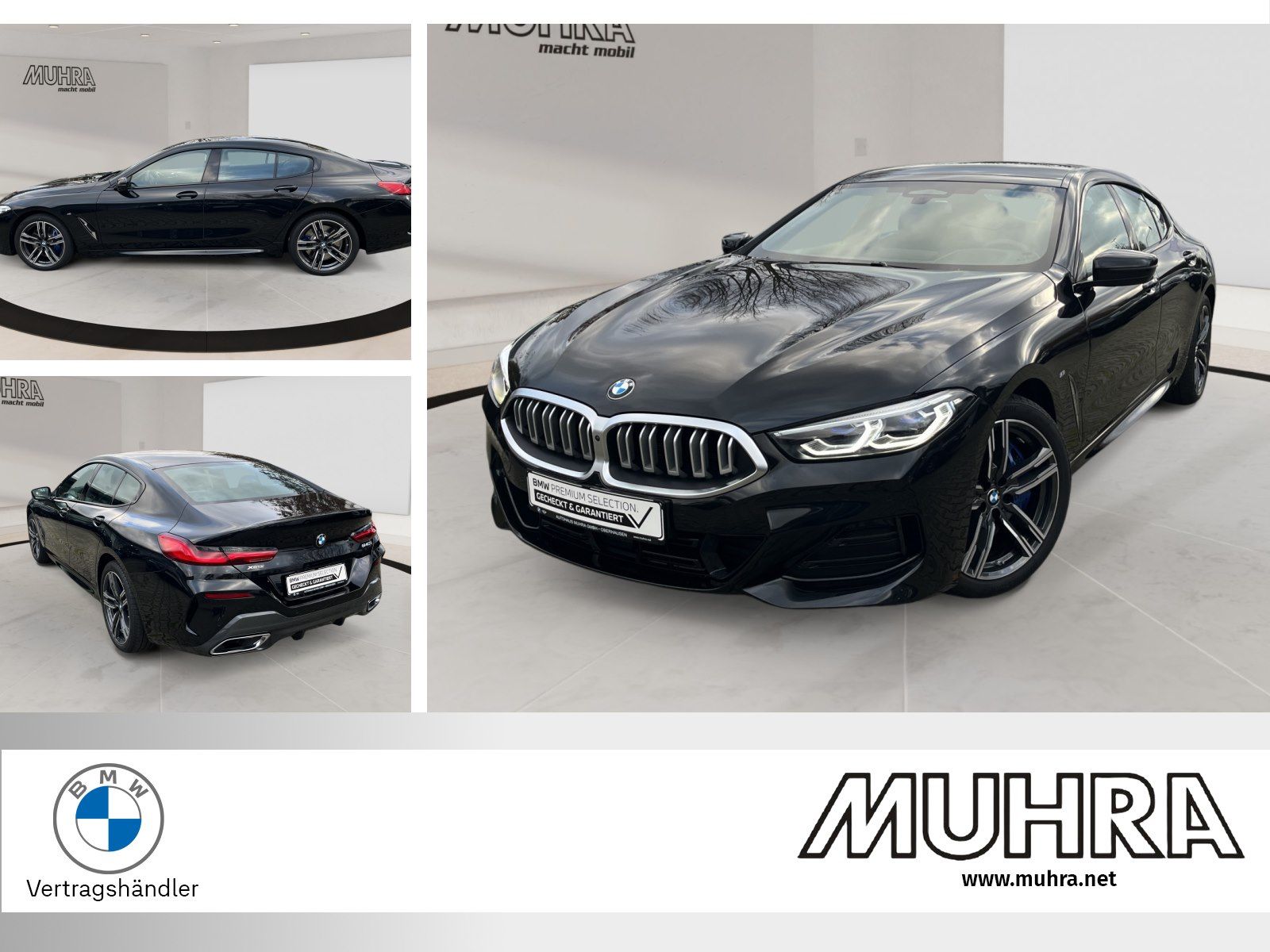 BMW 840i xDrive Gran Coupé M Sport 19" Pano Wärmekom