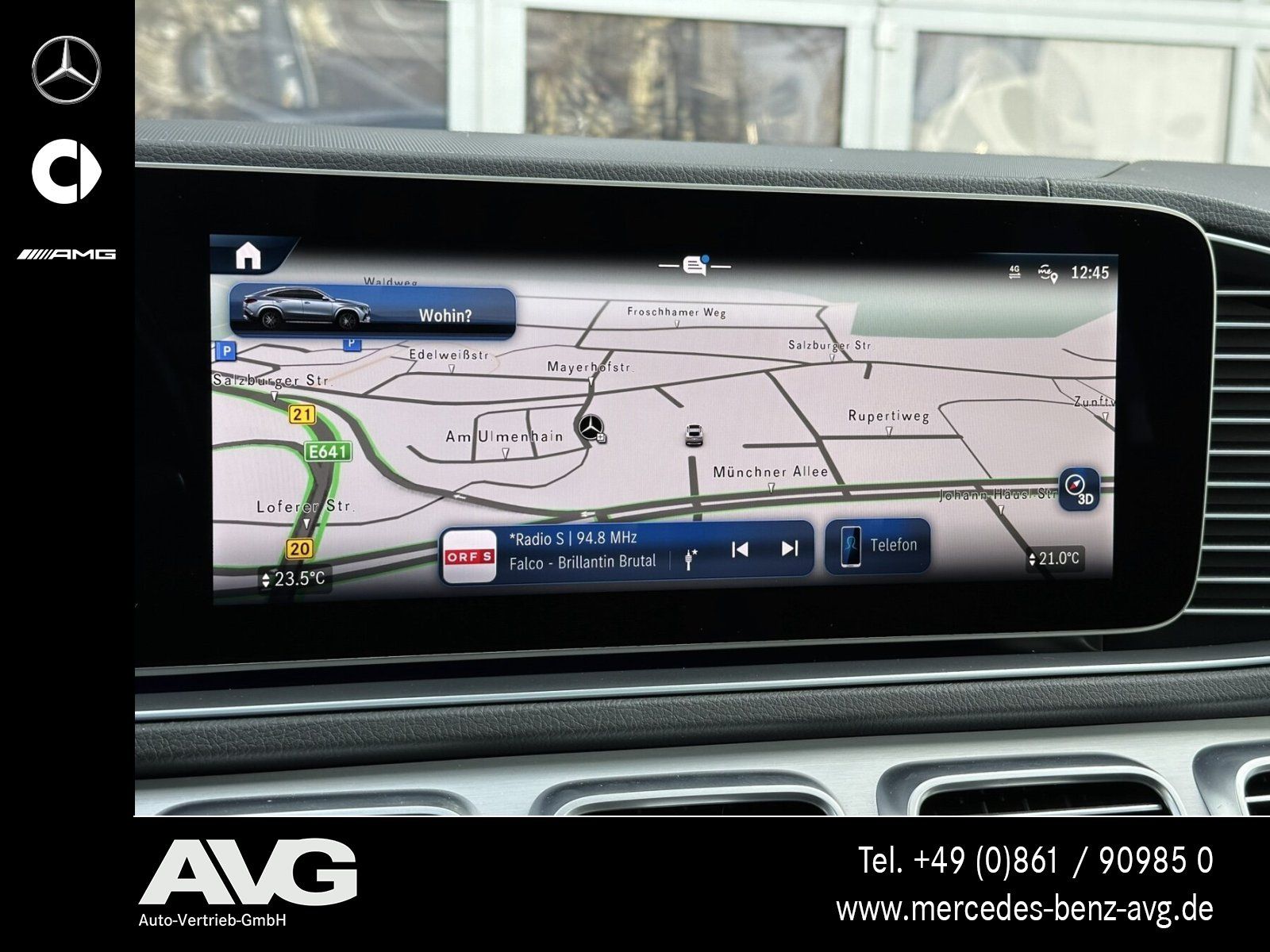 Mercedes-Benz GLE 450 d 4M Coupé AMG Pano 21" Night AIRMATIC