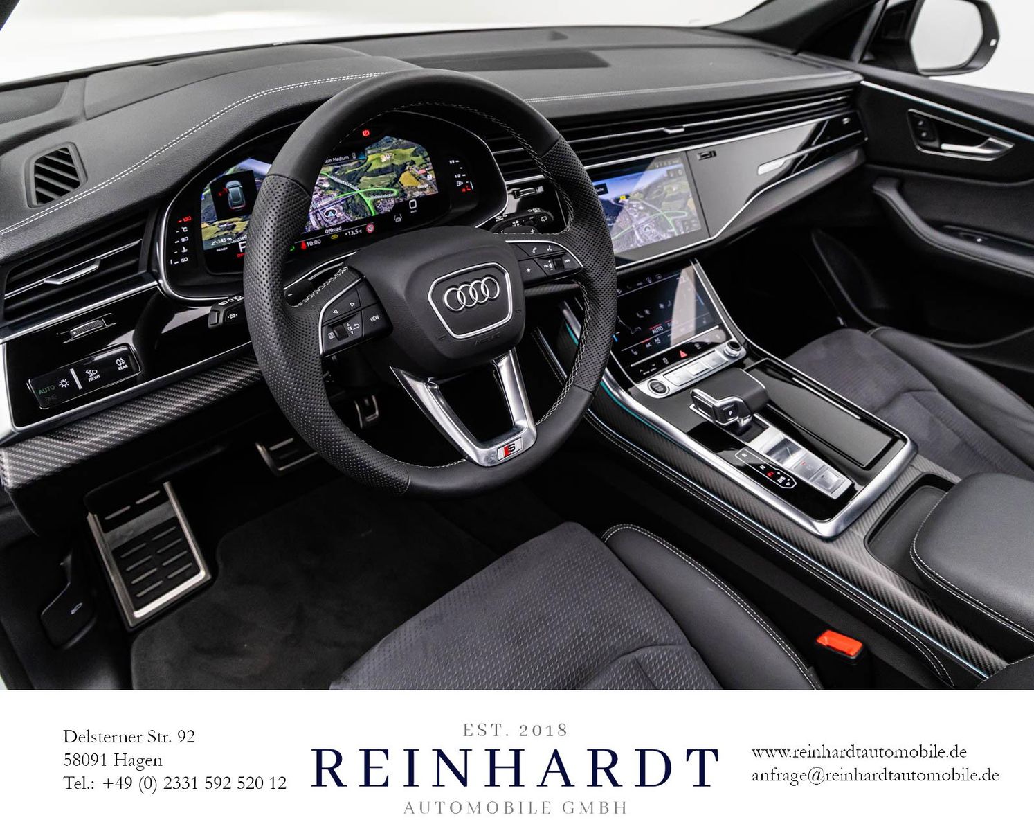 Audi Q8 50TDi 2x S LINE BLACK HD-MATRIX/ACC/HuD/PANO