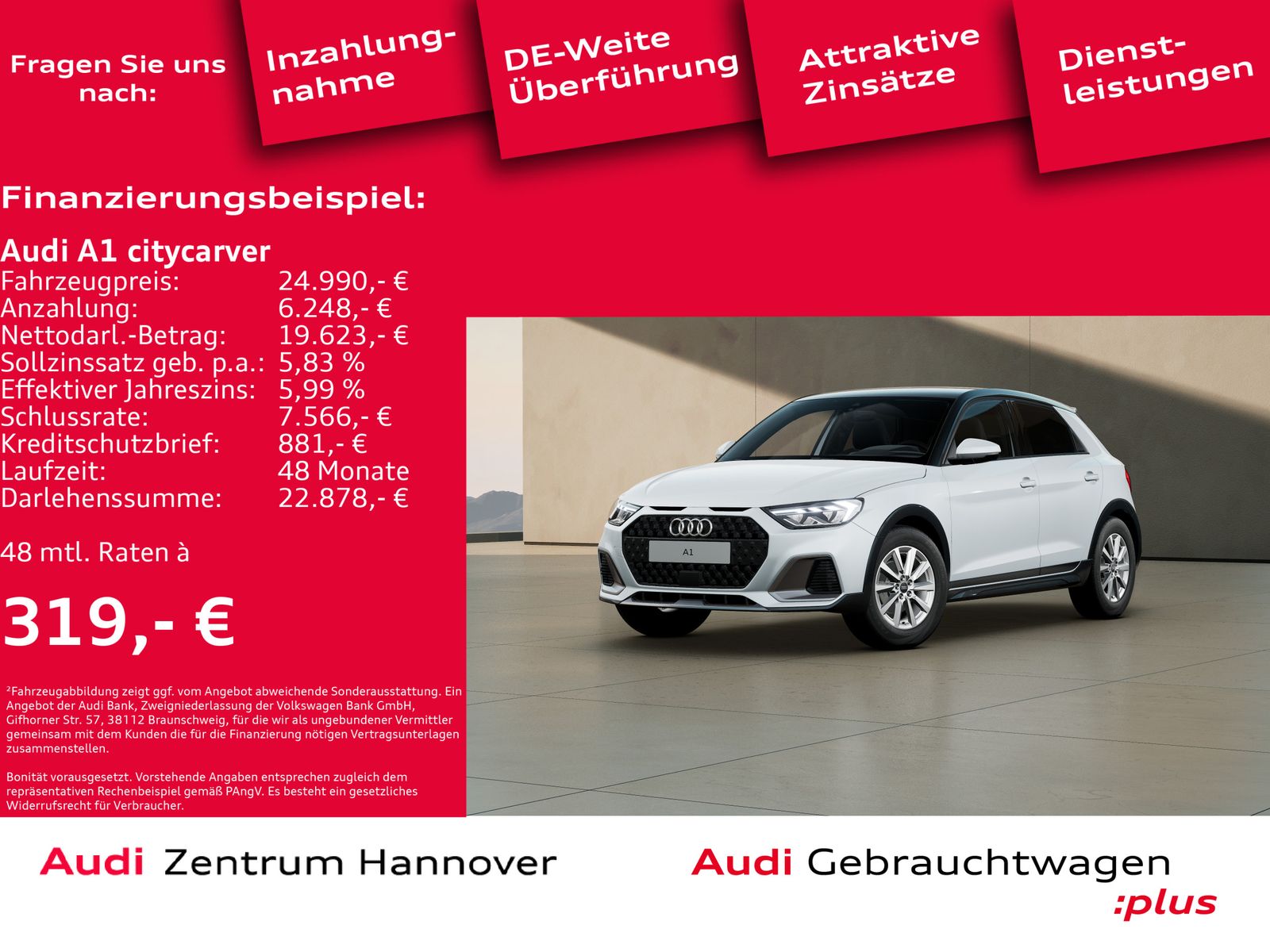 Audi A1 citycarver 30 TFSI - Samsaru's Car Outlet