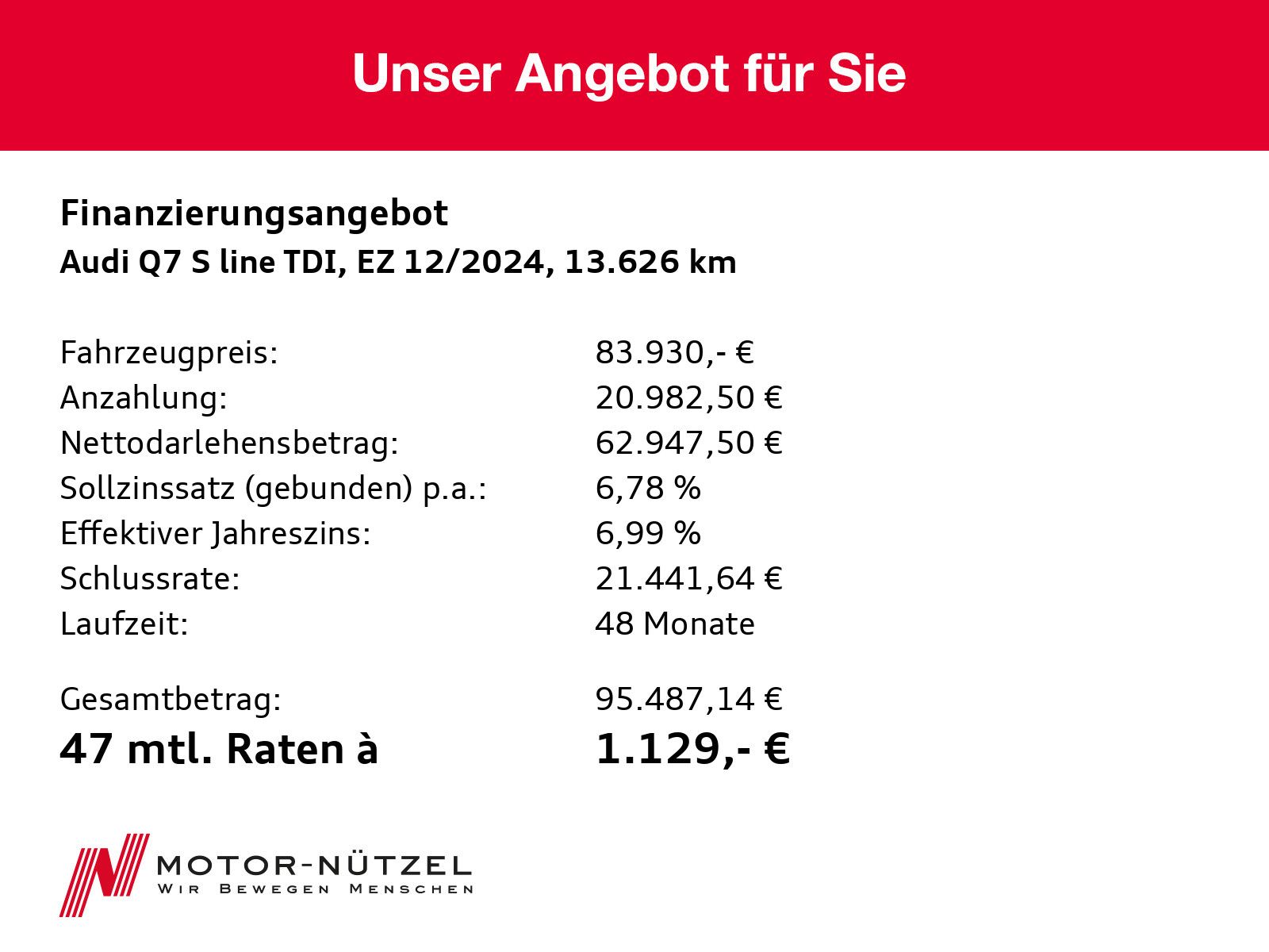 Audi Q7 45 TDI QU S-LINE MATRIX+NAVI+B&O+HuD+AIR+AHK