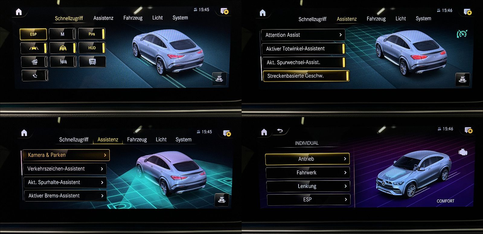 Mercedes-Benz GLE 400d COUPE|AMG|HUD|NIGHT|LUFT|360|WIDE|BURM|