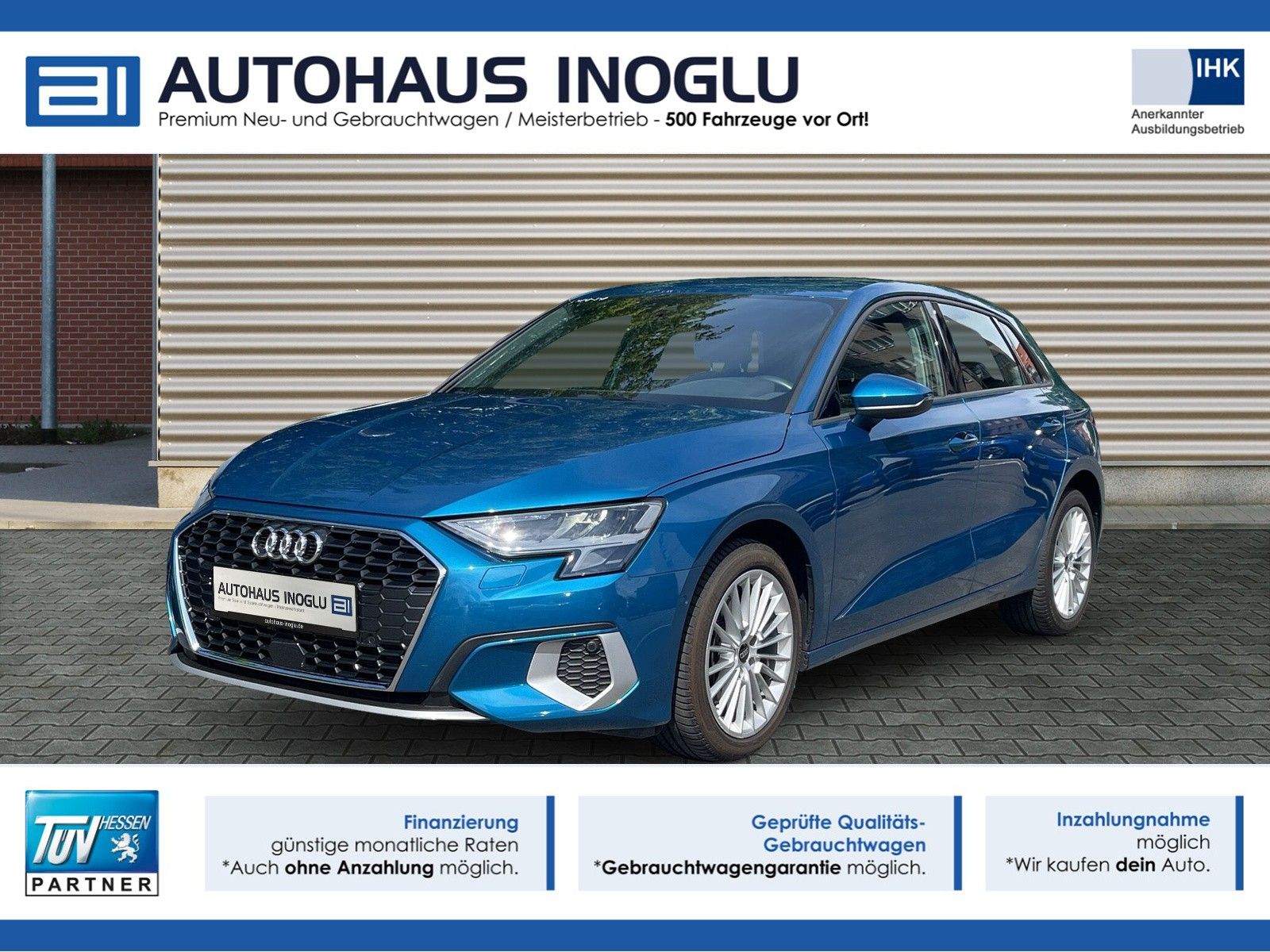 Audi A3 Sportback 40 qu. advanced S-tronic R-Kam+ACC+