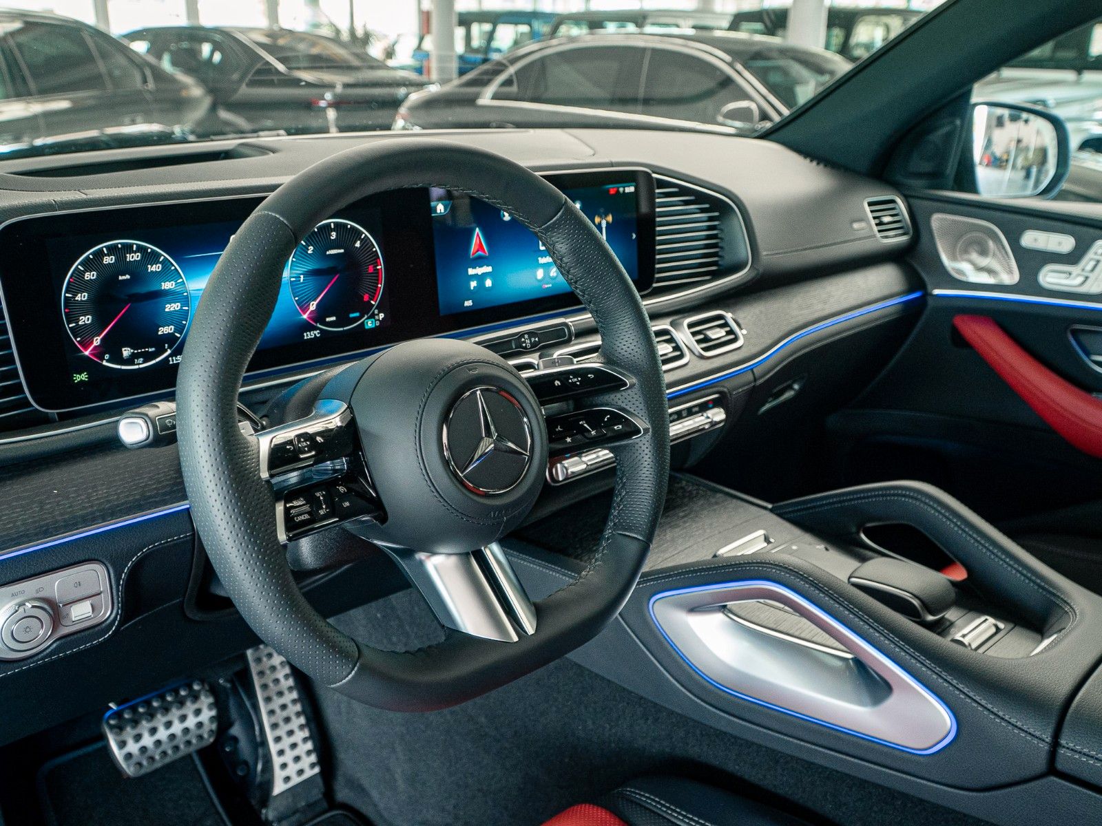 Mercedes-Benz GLE 300d Coupe AMG Pano Burm Luft Carbon