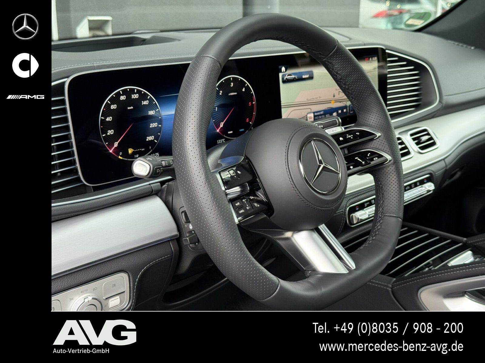 Mercedes-Benz GLE 450 d 4M AMG Pano HuD Stndhzg AHK Air 360°