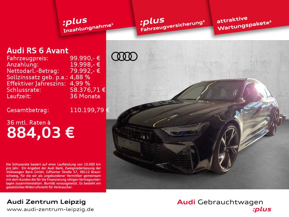 Audi RS 6 Avant *Essentials-Paket*HD-Matrix*HuD*Pano*