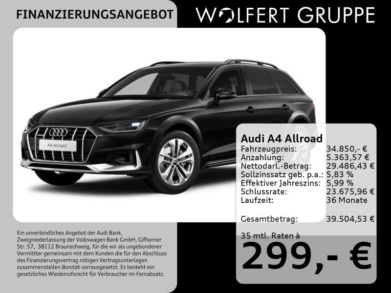 Audi A4 allroad quattro 40 TDI S tronic ACC*AHK*RFK