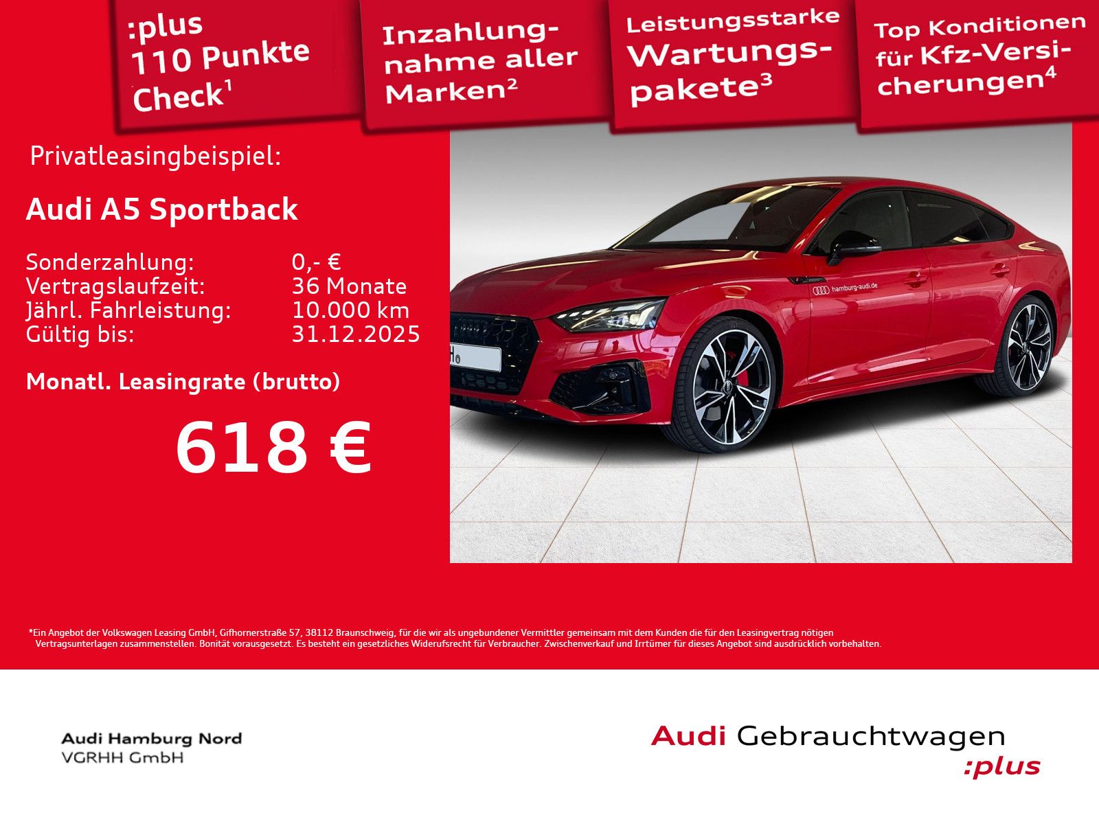 Audi A5 Sportback 45 TFSI quattro S line B&O HeadUp