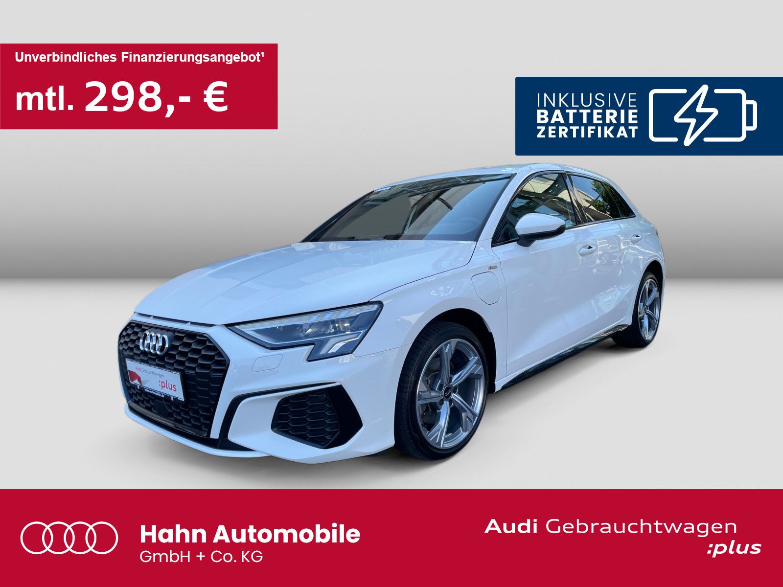 Audi A3 Sportback 40TFSIe S-trc S-line - Samsaru's Car Outlet