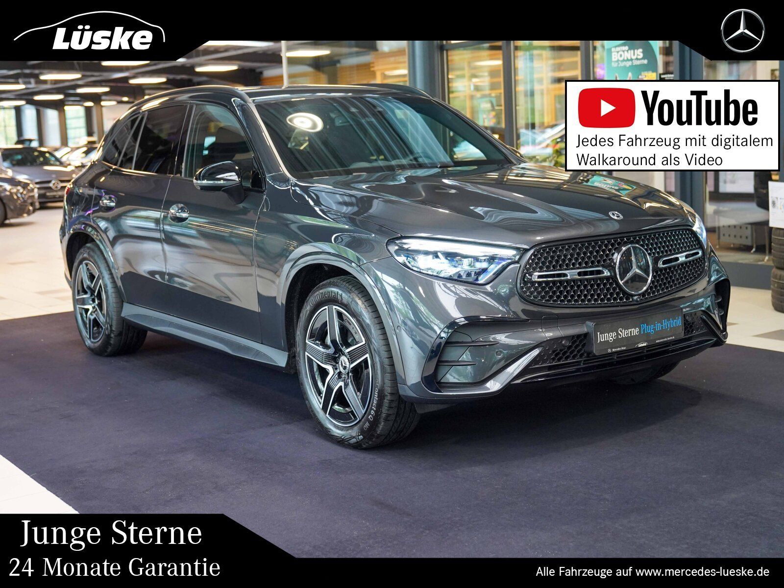 Mercedes-Benz GLC 300 de 4M AMG LIne Night Burmester AIR HUD
