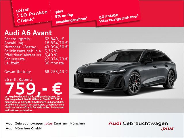 Audi A6 Avant TFSI qu. S tronic S line Pano/Matrix/B&